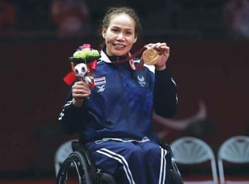 ‘สายสุนีย์’คว้าเหรียญแรกพาราฯเกมส์ ตั้งเป้าเล่นต่อปารีสปี2024