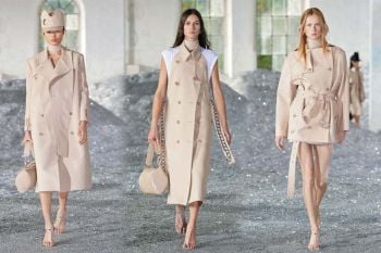 Burberry คอลเลคชั่นฤดูใบไม้ผลิและฤดูร้อน 2022