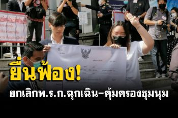 \'รุ้ง ปนัสยา\'ยื่นฟ้อง\'นายกฯ-ผบ.ทสส.\' ยกเลิกพ.ร.ก.ฉุกเฉิน คุ้มครองชุมนุม 31 ต.ค.