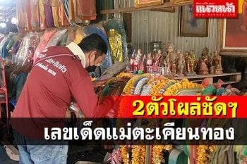 ใกล้วันรวย! คอหวยขอเลขเด็ด\'แม่ตะเคียนทอง\' เห็น2ตัวโผล่ให้เห็น