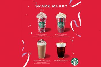 สตาร์บัคส์เปิดตัวเครื่องดื่มฉลองเทศกาลคริสต์มาส