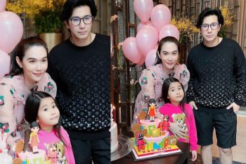 \'พ่อหนุ่ม-แม่เมย์\'จัดงานฉลองวันเกิดเรียบง่าย อายุครบ 7 ขวบ