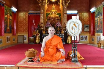 \'ธันวา\'เข้าสู่ร่มกาสาวพัสตร์ ได้ฉายา นาควโร ผู้ประเสริฐกว่านาค