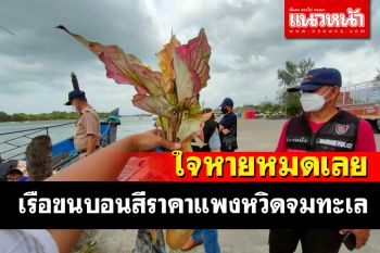เกือบจมทะเล! เรือขนบอนสีกว่า 2.4 พันตันจากอินโดนีเซียหวิดล่มกลางอ่าวสตูล