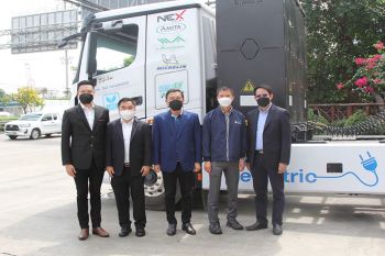 SVL แก้น้ำมันแพงใช้รถหัวลากไฟฟ้า NEX บรรทุกเหล็ก รุกสู่การเป็น ‘โลจิสติกส์สีเขียว’