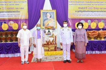 ‘ปลัดมท.-ประธานสภาสตรีแห่งชาติฯ’ เป็นประธานพิธีอุปสมบทเฉลิมพระเกียรติ