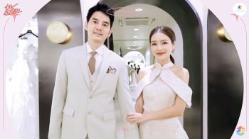 ‘แอร์-ภัณฑิลา’ ควงว่าที่เจ้าบ่าว  ลองชุดแต่งงานสุด Exclusive