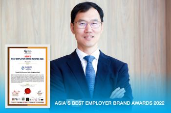กรุงเทพประกันชีวิต คว้ารางวัลระดับสากล Asia\'s Best Employer Brand Awards 2022