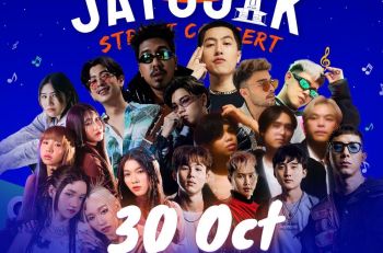 วีค 3 พร้อมทวีความมันส์!! พบศิลปินมากมายในงาน ‘JATUJAK STREET CONCERT’