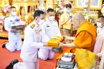 วธ. จัดพิธีสวดพระพุทธมนต์ถวายพระราชกุศล ร.9 พร้อมทอดผ้าป่าสมทบทุนโครงการทุนเล่าเรียนหลวงสำหรับพระสงฆ์ไทย