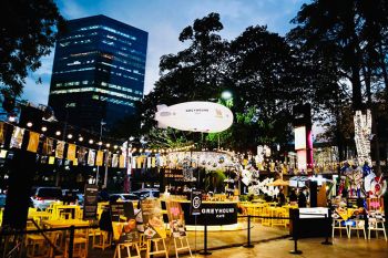 เกรฮาวด์ คาเฟ่ ชวนกิน-ดื่ม-ชิล ในงาน Greyhound Café x Singha Fun Fest 2022