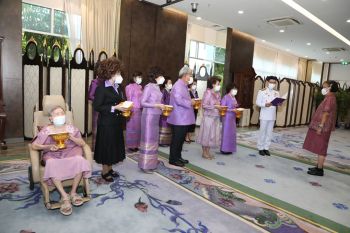 \'กรมสมเด็จพระเทพฯ\'พระราชทานพระราชวโรกาสให้ ประธานกรรมการมูลนิธิโรงพยาบาลพระจอมเกล้า เฝ้าฯ