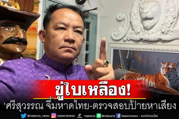 ‘ศรีสุวรรณ’จี้มหาดไทย-กรมทางหลวง ตรวจสอบป้ายหาเสียง ขออนุญาต-เสียภาษีหรือไม่