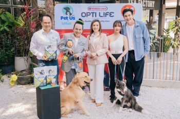 Pet Us จับมือ Opti Life แบรนด์อาหารสุนัขพรีเมียมจากเบลเยียม MOU จำหน่ายผลิตภัณฑ์ในร้าน Pet Us