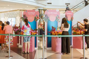 สงกรานต์นี้ชวนไหว้พระ 9 วัดเอาใจสายมูกลางห้างฟิวเจอร์พร้อมสาดน้ำสงกรานต์กับอุโมงค์พ่นน้ำสุดชุ่มฉ่ำ