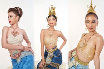 3 สาว ‘Miss sexy Thailand’ อวด!ความงามอย่างไทยในวันสงกรานต์