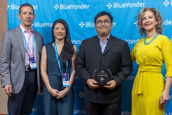 ซีพีเอฟคว้ารางวัลด้านความยั่งยืน Blue Yonder 2023 ICOnic Award for Sustainability จากสหรัฐอเมริกา