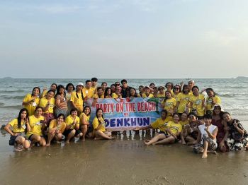 ‘เด่นคุณ’จัดมีตติ้ง ‘Party On The Beach With Denkhun’  มอบความสุข ชวนแฟนคลับทำดีเก็บขยะริมทะเล
