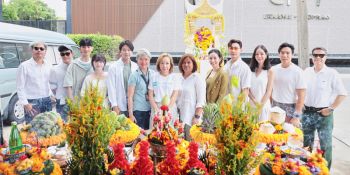 ‘ไทยพีบีเอส’จับมือ‘ทีวี ธันเดอร์’บวงสรวงละคร‘หมอตลอดกาล’