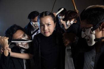 ‘พลอย-เต๋า-เด่นคุณ’ทุ่มสุดตัว  ถ่ายทำโปสเตอร์ภ.‘KITTY THE KILLER’อีหนูอันตราย