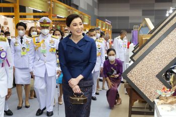 \'พระราชินี\'เสด็จฯไปทรงเปิดงาน\'อัตลักษณ์แห่งสยาม\'ครั้งที่ 14