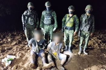 ‘กกล.ผาเมือง’จับกองทัพมด ลอบขนยาบ้าข้ามชายแดน