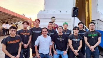 ‘เป้-อารักษ์’ จับมือเพื่อนสนิท ‘ธามไท’  จัดงาน ‘ผ้าป่าดารามหากุศล’