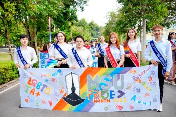 มมส จัดงาน Pride Month 2023 แสดงพลังความเท่าเทียมในสังคม