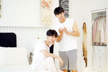 น่ารักเกินต้าน ‘เฟริสท์-ฉลองรัฐ’ แพ้ลูกอ้อน ‘จา-พชร’