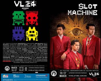 ‘Slot Machine’ เตรียมขึ้นโชว์งาน  มิวสิกเฟสติวัลสุดยิ่งใหญ่ในลาตินอเมริกัน
