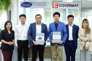 บริษัท โคเวอร์แมท เซ็น MOU กับ ไดเวอร์ซี่ ไฮยีน (ประเทศไทย) ขยายธุรกิจกลุ่ม Healthcare เสริมทัพกลุ่มผลิตภัณฑ์นวัตกรรม