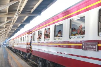 ‘การรถไฟฯ’จัดเดินขบวนรถพิเศษนำเที่ยวรถจักรไอน้ำเฉลิมพระเกียรติ 5 ธันวาคม‘กรุงเทพ-ฉะเชิงเทรา’