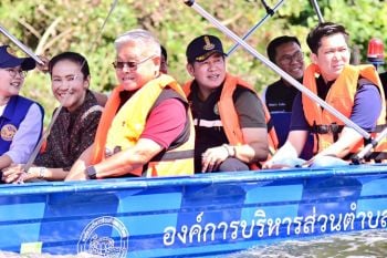 \'ธรรมนัส\'ลุยฟื้นคืนวิถีชีวิตชุมชนริมคลองบางใหญ่ ต่อยอดสู่การท่องเที่ยว
