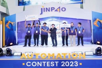 ‘ทีม iRAP Armstrong’ มจพ. คว้าแชมป์ JINPAO AUTOMATION CONTEST 2023