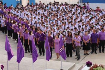 พสกนิกรชาวไทยรวมพลังแสดงจุดยืนปกป้องสถาบันพระมหากษัตริย์ และถวายกำลังใจแด่\'กรมสมเด็จพระเทพฯ\'