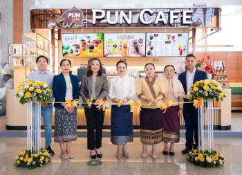 ‘กาแฟพันธุ์ไทย’ รุก CLMV สยายปีกบุกตลาดอาเซียน  เปิดตัว ‘ปันคาเฟ่’ แห่งแรกใน สปป.ลาว