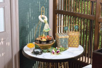 ข้าวแช่ตำรับชาววัง วัตถุดิบออร์แกนิค ต้อนรับฤดูร้อน พร้อมเสิร์ฟ ที่ ห้องอาหารเดอะ เฮาส์ ออฟ สมูท เคอร์รี่