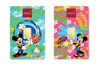 NGG JEWELLERY จับมือ Disney ส่งคอลเลคชั่นใหม่ \'Mickey และ Minnie\' แผ่นทองคำแท้ 96.5% รับเทศกาลสงกรานต์