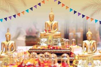 มูลนิธิรามาธิบดีฯ ชวนทำบุญรับปีใหม่ไทย บูชาหลวงพ่อทองคำ (จำลอง) วัดไตรมิตรฯ