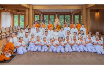 ‘สามเณรปลูกปัญญาธรรม ปี 10’ลาสิกขาที่ศูนย์ปฏิบัติธรรมธวีธรรม บทสรุป‘รัก-เรียน-เพียร-ให้’