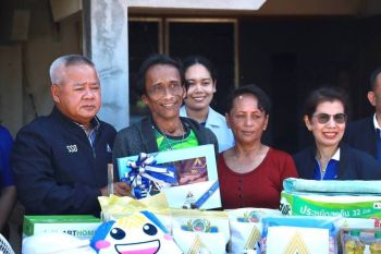 สปส.มอบสุข ล่องใต้เยี่ยมผู้ประกันตนทุพพลภาพ จ.สงขลา