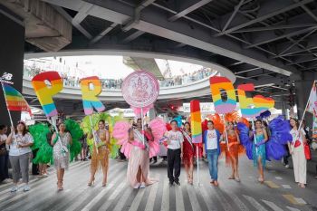 ‘พม.’ร่วมจัดกิจกรรม Bangkok Pride Festival 2024 ย้ำมุ่งมั่นให้คนไทยทุกกลุ่มเข้าถึงสิทธิทุกด้าน