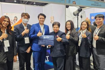 วิทยาลัยครีเอทีฟดีไซน์ฯ ม.ธุรกิจบัณฑิตย์ ร่วมงาน \'JOB EXPO THAILAND 2024\'