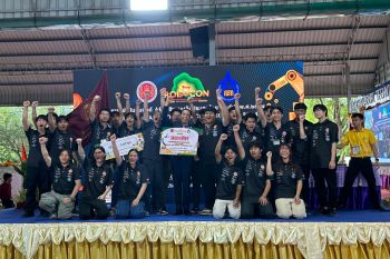 นักศึกษา มจพ. คว้ารางวัลชนะเลิศแข่งขันหุ่นยนต์ THAILAND ABU ROBOCON CHAMPIONSHIP 2024