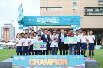 \'แข้งเด็กวัดทองสัมฤทธิ์\'คว้าแชมป์ฟุตบอลเยาวชน\'HISENSE BEYOND GLORY YOUTH CUP 2024\'