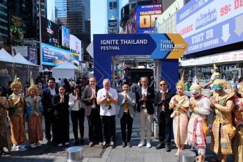 “พาณิชย์”  ปักธงไทยกลาง Times Square โปรโมตแบรนด์อาหารแฟชั่น และ Soft Power ไทยให้นักท่องเที่ยวและผู้บริโภคชาวสหรัฐฯได้รู้จัก