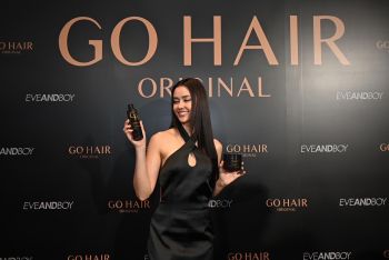 \'อแมนด้า\'ยิ้มรับฉายา \'ผมสวยพลัส ไม่ปัดตก\'ขึ้นแท่นพรีเซนเตอร์\'GO HAIR\'