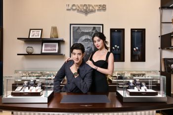 ‘มาริโอ้ – เก้า’สำรวจโลกของลองจินส์ในงานฉลองเปิดบูติกใหม่ล่าสุด LONGINESเมกาบางนา