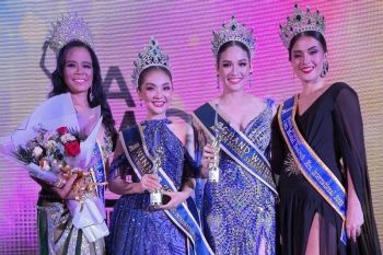 ร่วมยินดี 2 สาวไทย \'ปูเป้ ภัคนันท์-แนท ศราณี\' คว้ามงใหญ่เวที Mrs.International Thailand 2024