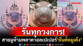 รันวงการสายมู! หนุ่มทำ\'ยันต์หมูเด้ง\'แจกฟรี การันตีใช้แล้วมีแต่คนรัก-คนเมตตา